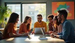 Employee engagement improves team dynamics