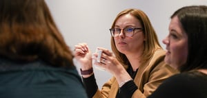 Health & social care workers attending a workshop