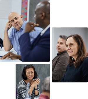 Attendees at an Appreciative Inquiry programme