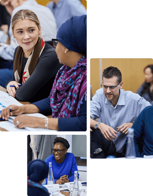 Higher Education teams engaged in a Discovery Workshop
