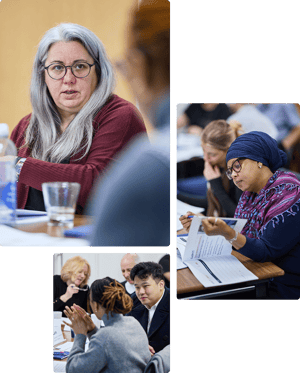 Higher Education attendees at a Discovery Workshop