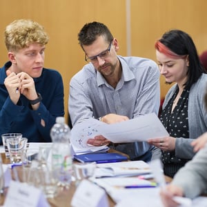 Local government team enjoying a Discovery Workshop